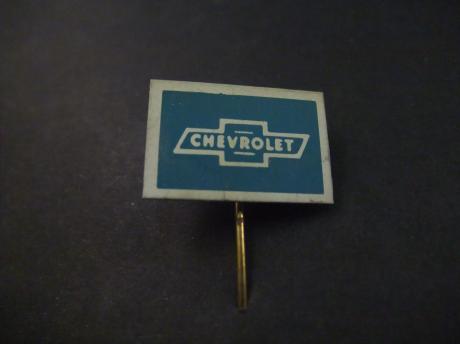 Chevrolet (Chevy ) eigendom van General Motors logo blauw
